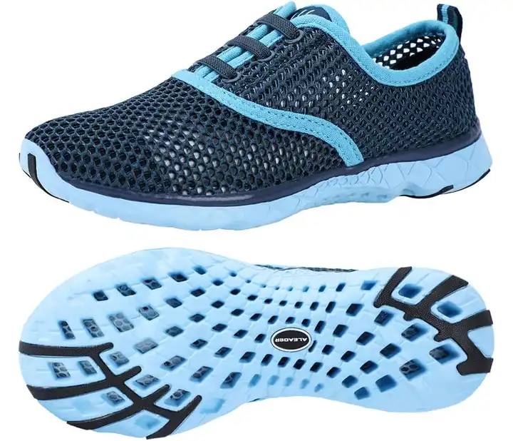 aleader men's quick drying aqua water shoes